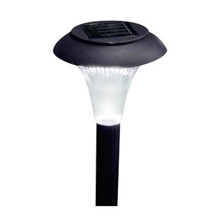 Solar Powered Black Post Lights - White 8pk - Image 2