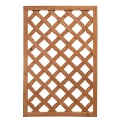Straight Framed Diamond Trellis