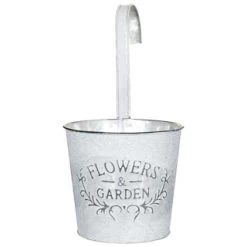 B&M Fence Hook Flowers & Garden Plant Pot