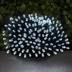 Eveready Solar Powered LED String Lights 120pk - Cool White