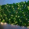 Bloom Solar Powered Expanding Artificial Leaf Trellis 200 X 100cm