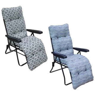 B&M Padded Multi-Position Relaxer - Navy - Image 2