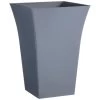 Tall Modern Planter 45cm - Grey