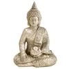 B&M Sitting Buddha Ornament With LED Light